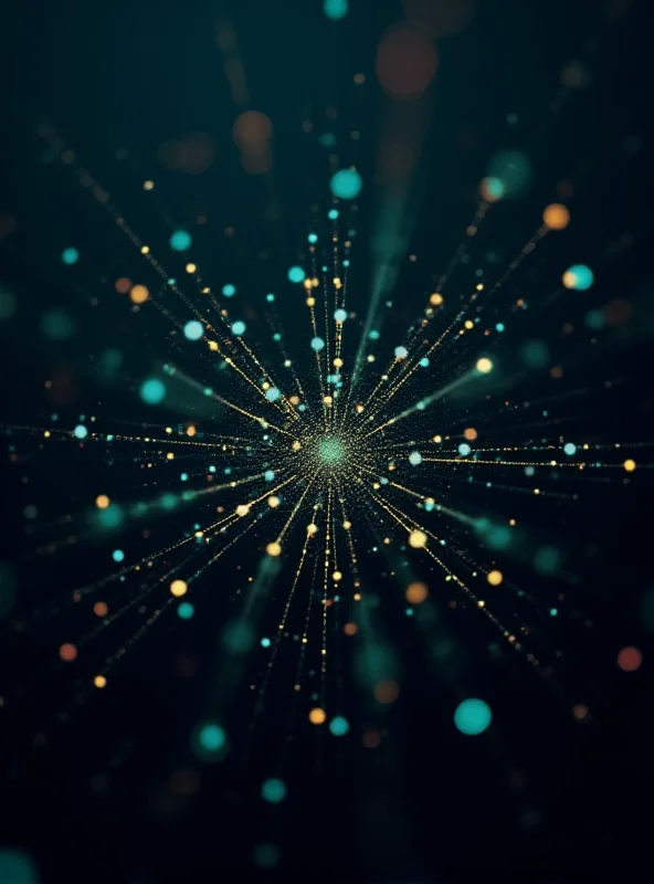 A graphic representation of the Google Gemini AI model, showing interconnected nodes and data streams, symbolizing its data processing capabilities.