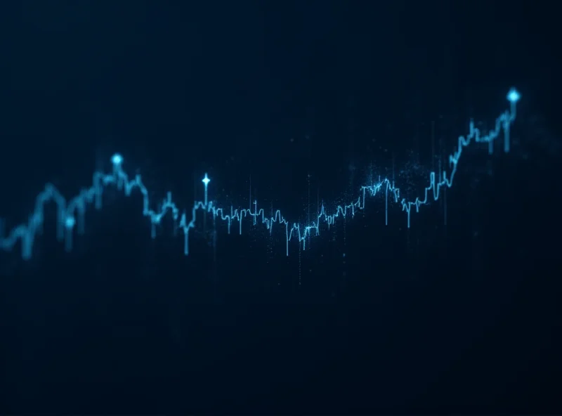 Illustration of Intel Stock Chart