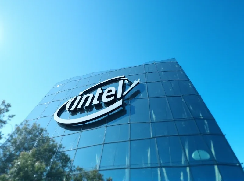 Image of Intel headquarters in Santa Clara, California