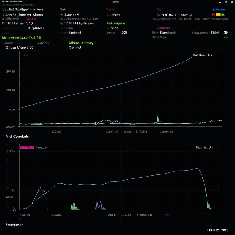 A screenshot of a benchmarking software interface, displaying performance metrics for a graphics card, with a focus on ROPs and their impact on frame rates.