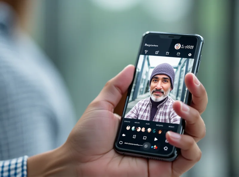A person holding an Honor 200 Pro phone, showcasing the new AI Photo Editor features.