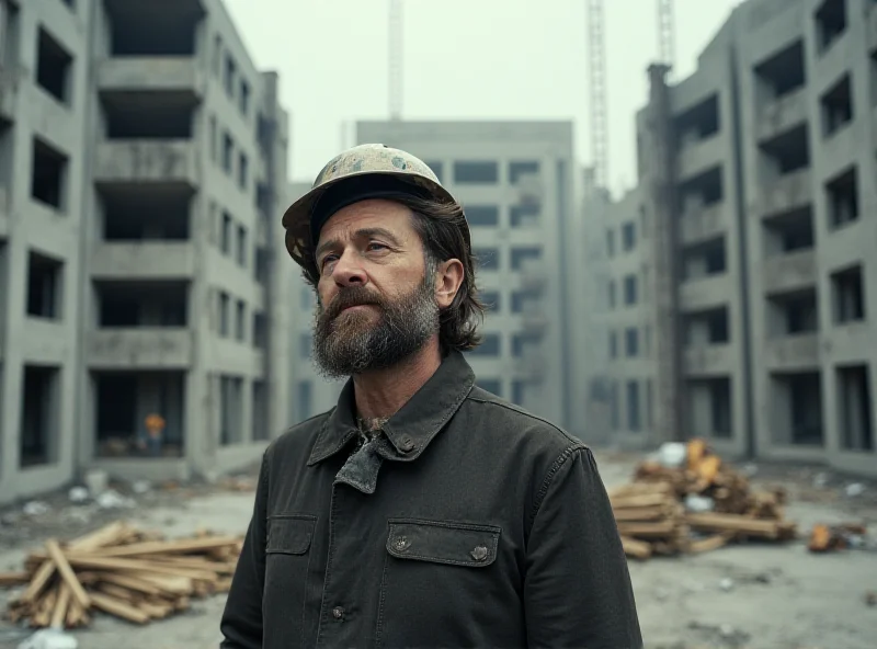 Adrien Brody in The Brutalist