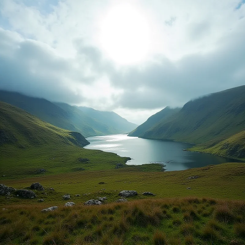 Scenic view of the Scottish Highlands