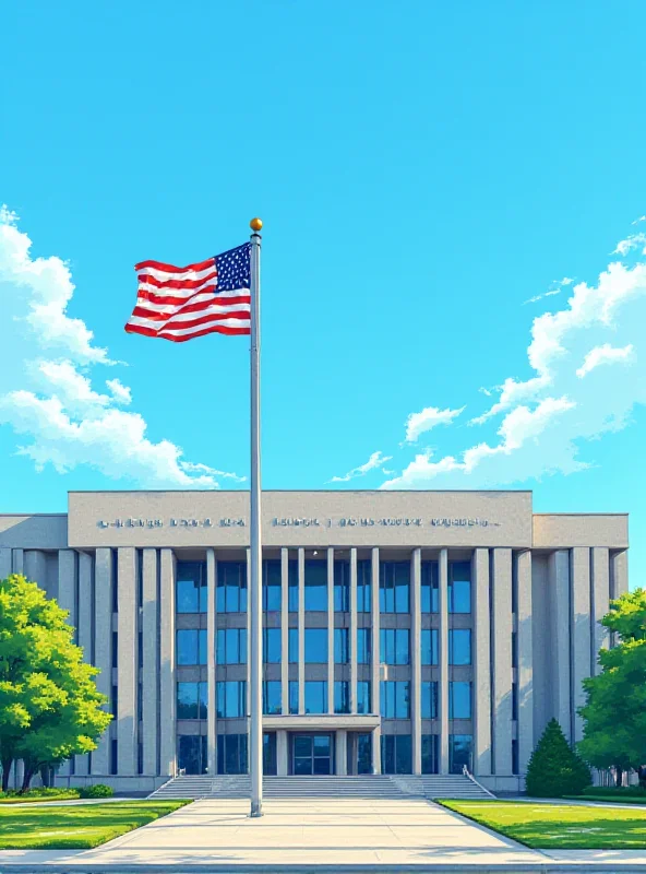 Illustration of the US Department of Education building.