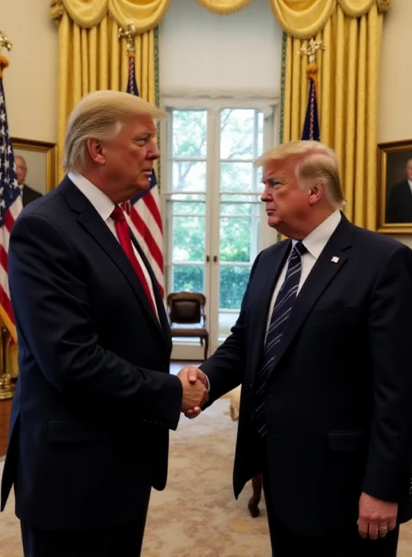 Image of Keir Starmer and Donald Trump shaking hands