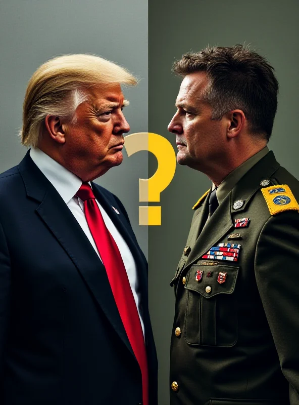 A split image showing Donald Trump on one side and Volodymyr Zelensky on the other, with a question mark in the middle.