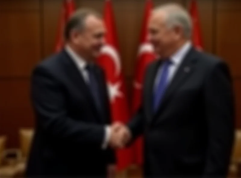 Hakan Fidan and Sergey Lavrov shaking hands in Ankara