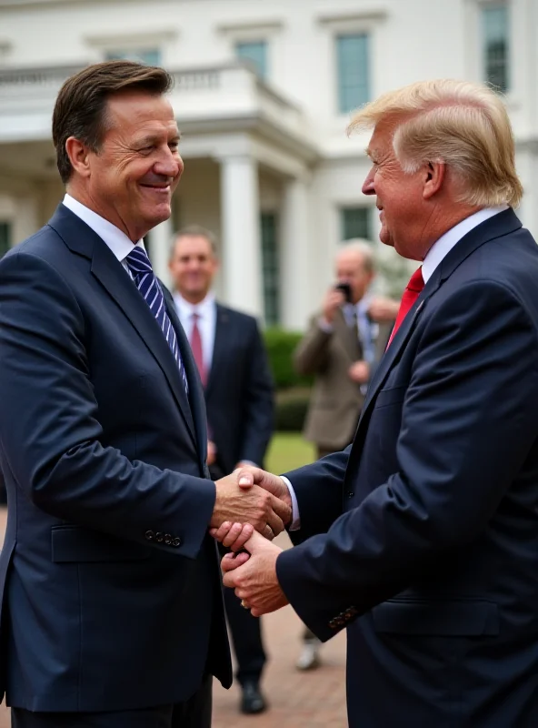 Image of President Zelensky meeting with US officials