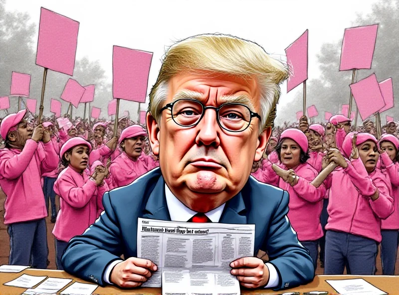 Editorial cartoon depicting a Washington Post columnist writing a critical piece about the Democratic Party's protest tactics.