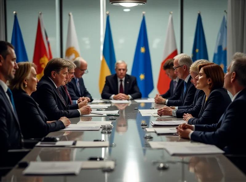 Leaders in discussion about Ukraine