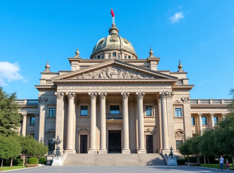 Image of the Spanish Constitutional Court building.