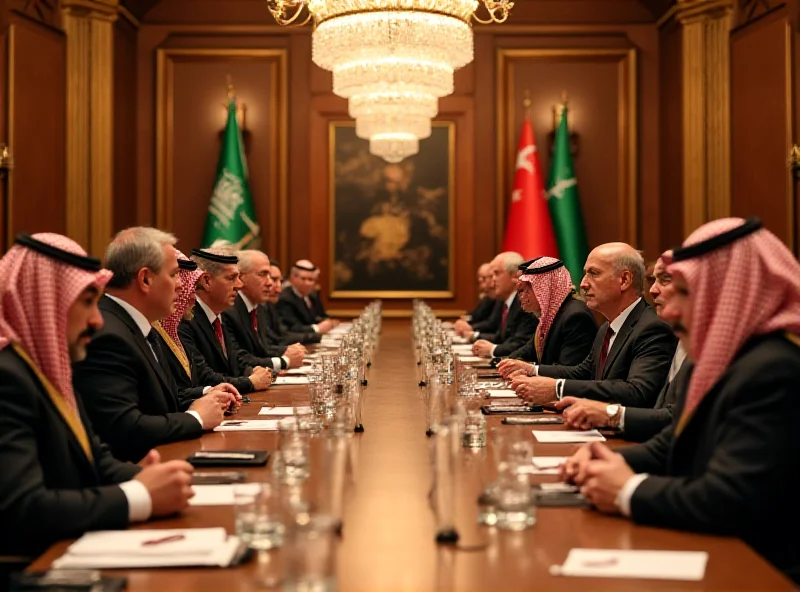 Meeting between US and Russian officials in Saudi Arabia