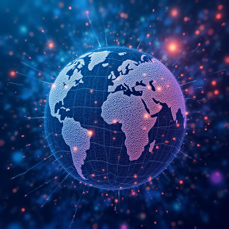 Abstract image of intertwined pathways representing different global perspectives and connections.